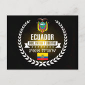 Ecuador Postkarte (Vorderseite)