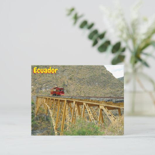 Ecuador Postkarte (Stehend Vorderseite)