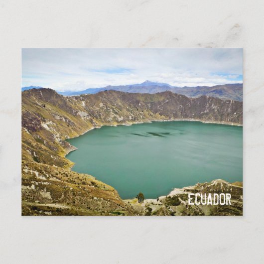 Ecuador Postkarte (Vorderseite)