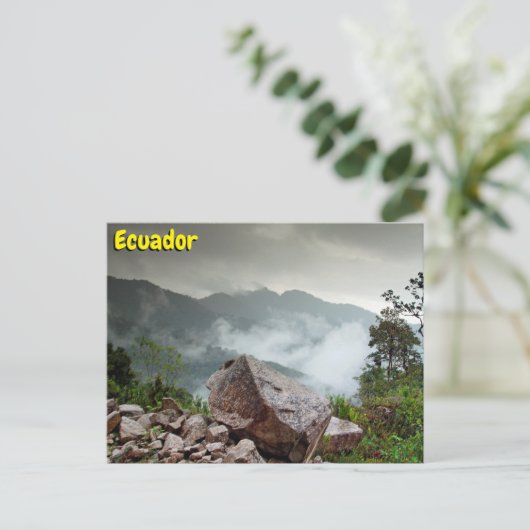 Ecuador Postkarte (Stehend Vorderseite)