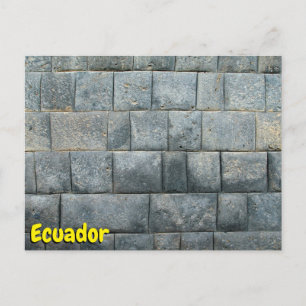 Ecuador Postkarte