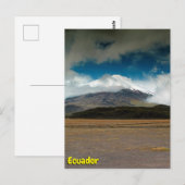 Ecuador Postkarte (Vorne/Hinten)