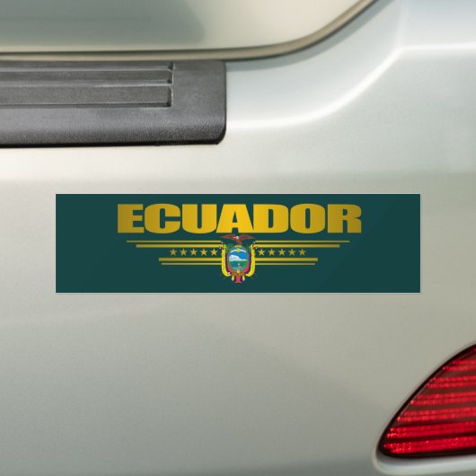 ‚Ecuador Pride‘ Autoaufkleber (Auf Auto)