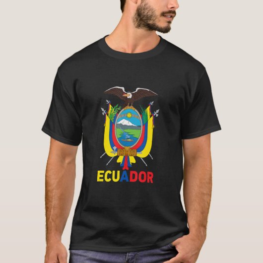 Ecuador Pride Ecuadorianische Erwachsene Frauen Mä T-Shirt (Vorderseite)
