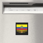 ‚Ecuador Pride‘ Magnet (In Situ (Geschirrspüler))