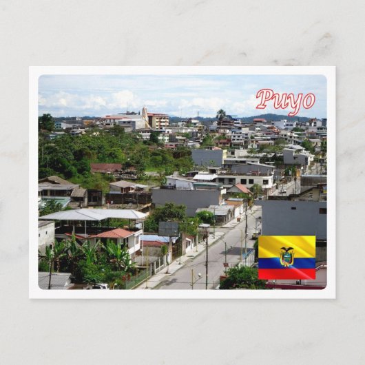 Ecuador - Puerto Francisco de Orellana - Postkarte (Vorderseite)