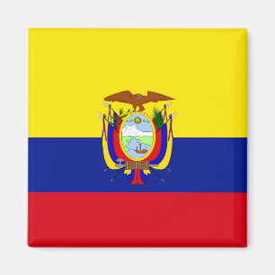 Ecuador-Qualitäts-Flagge Magnet