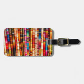 Ecuador, Quito Area, Otavalo Kunsthandwerksmarkt Gepäckanhänger (Vorderseite horizontal)