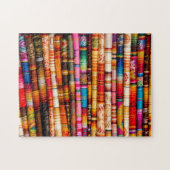 Ecuador, Quito Area, Otavalo Kunsthandwerksmarkt Puzzle (Horizontal)