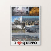 Ecuador - Quito - I Liebe - Puzzle (Vertikal)