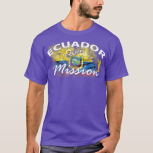 Ecuador Quito Mormon LDS Mission Missionsgeschenk T-Shirt