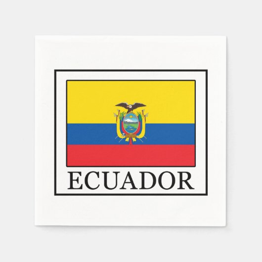 Ecuador Serviette (Vorderseite)