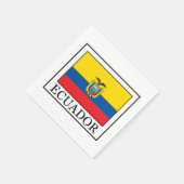 Ecuador Serviette (Ecke)