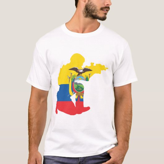 Ecuador Siegel T-Shirt (Vorderseite)