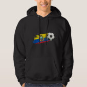 Ecuador Soccer Ball Ecuador Flag Jersey - Ecuador Hoodie (Vorderseite)