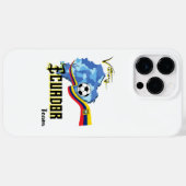 Ecuador Soccer Case-Mate iPhone Hülle (Rückseite (Horizontal))