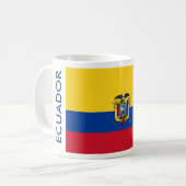 ECUADOR SOCCER KAFFEETASSE (Vorderseite Links)