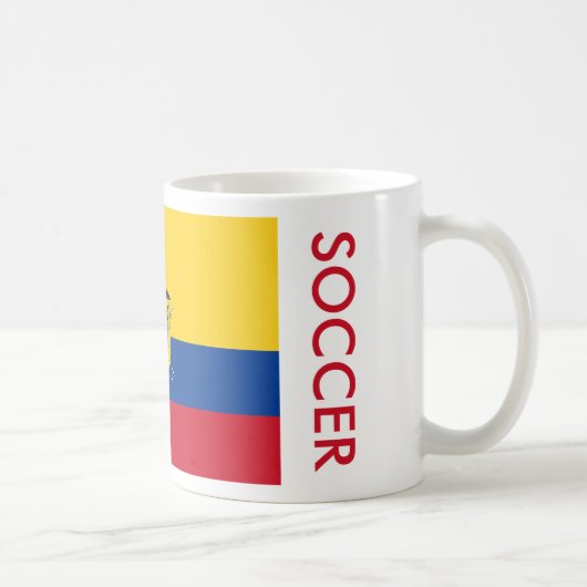 ECUADOR SOCCER KAFFEETASSE (Rechts)