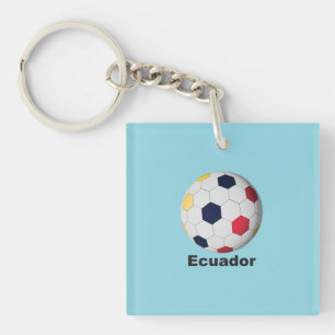 Ecuador Soccer Schlüsselanhänger