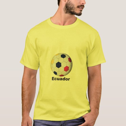 Ecuador Soccer T-Shirt (Vorderseite)