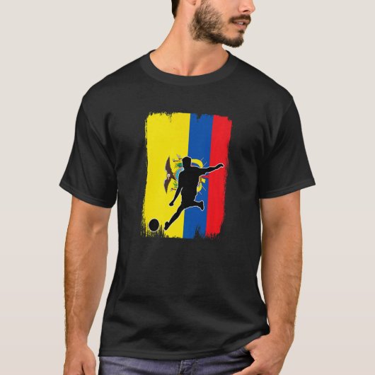 Ecuador Soccer T-Shirt (Vorderseite)