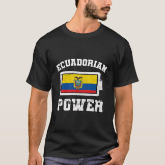 Ecuador Stolz Ecuadorianische Flagge hispanische B T-Shirt