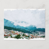 Ecuador Südamerika Bergsicht Postkarte (Vorderseite)
