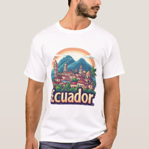 Ecuador Südamerika Souvenir 🗺️ T-Shirt