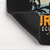 Ecuador Surfen Mousepad (Ecke)