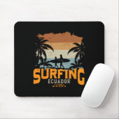 Ecuador Surfen Mousepad (Mit Mouse)