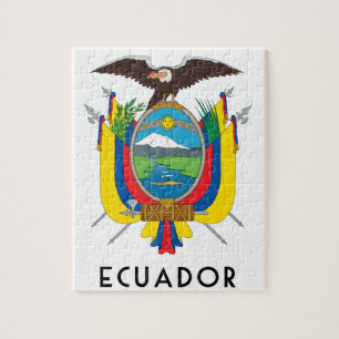 Ecuador - Symbol/Wappen/Flagge/Farben/Emblem Puzzle