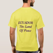 Ecuador T-Shirt (Rückseite)