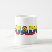 Ecuador-Tasse Kaffeetasse (Mittel)