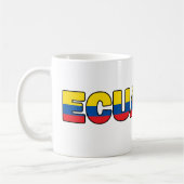 Ecuador-Tasse Kaffeetasse (Links)