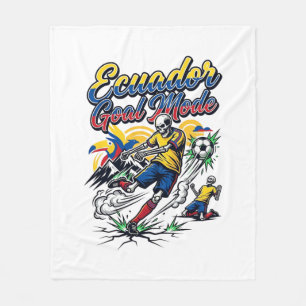 Ecuador Tor-Modus Skelett-Stürmer Nationen Dynamis Fleecedecke