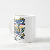 Ecuador Tor-Modus-Skelett-Stürmer-Nationen Dynamis Kaffeetasse (Vorderseite Links)
