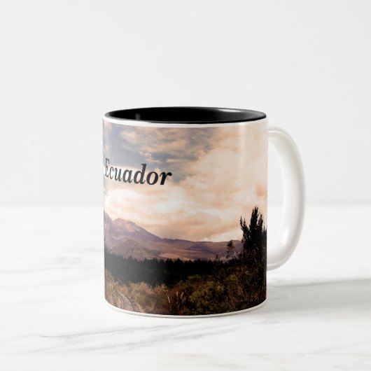 Ecuador Zweifarbige Tasse (VorderseiteRechts)