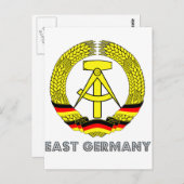 Ecuadorian Emblem Postkarte (Vorne/Hinten)