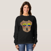 Ecuadorian Flag Norfolk Terrier Dog Ecuador Pocket Sweatshirt (Vorne ganz)