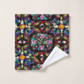 Ecuadorian-Hartglas Badhandtuch Set (Waschlappen)