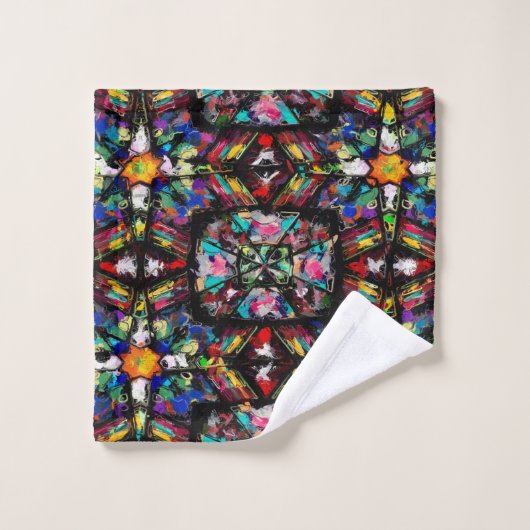 Ecuadorian-Hartglas Badhandtuch Set (Waschlappen)