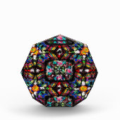 Ecuadorian-Hartglas Fotoblock (Vorderseite)