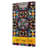 Ecuadorian-Hartglas Klemmbrett (Links)