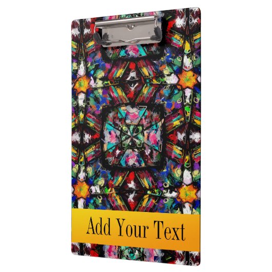 Ecuadorian-Hartglas Klemmbrett (Links)