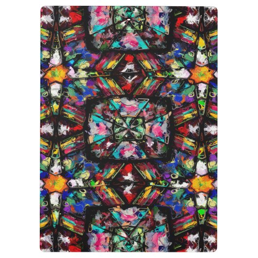 Ecuadorian-Hartglas Klemmbrett (Rückseite)