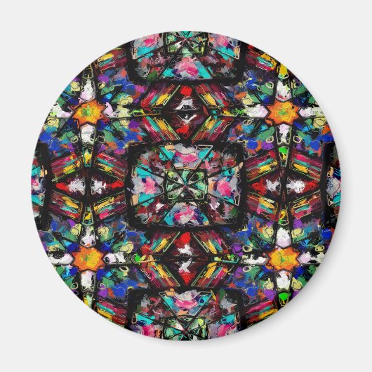 Ecuadorian-Hartglas Magnet (Vorne)