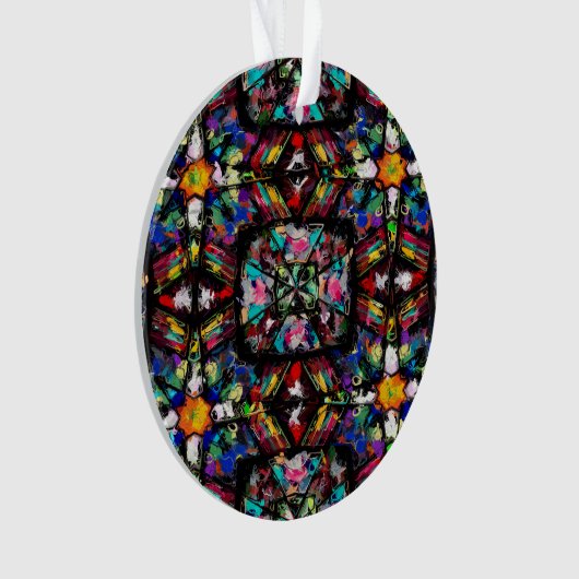 Ecuadorian-Hartglas Ornament (Vorderseite)