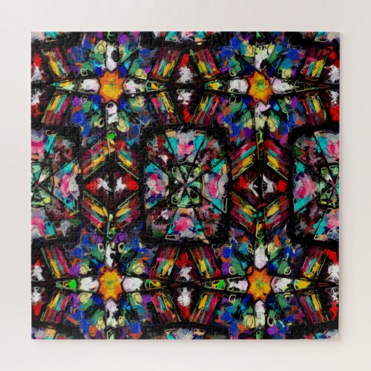 Ecuadorian-Hartglas Puzzle (Horizontal)