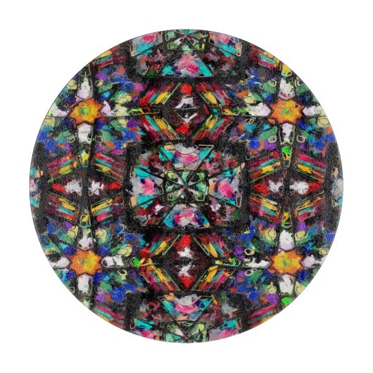 Ecuadorian-Hartglas Schneidebrett (Vorderseite)