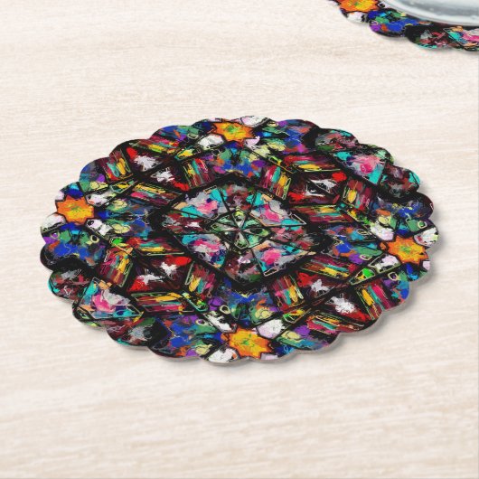 Ecuadorian-Hartglas Untersetzer (angewinkelt)